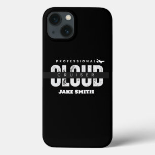 Monogrammed, Cloud Cruiser, Flying, Aviation, iPhone 13 Case