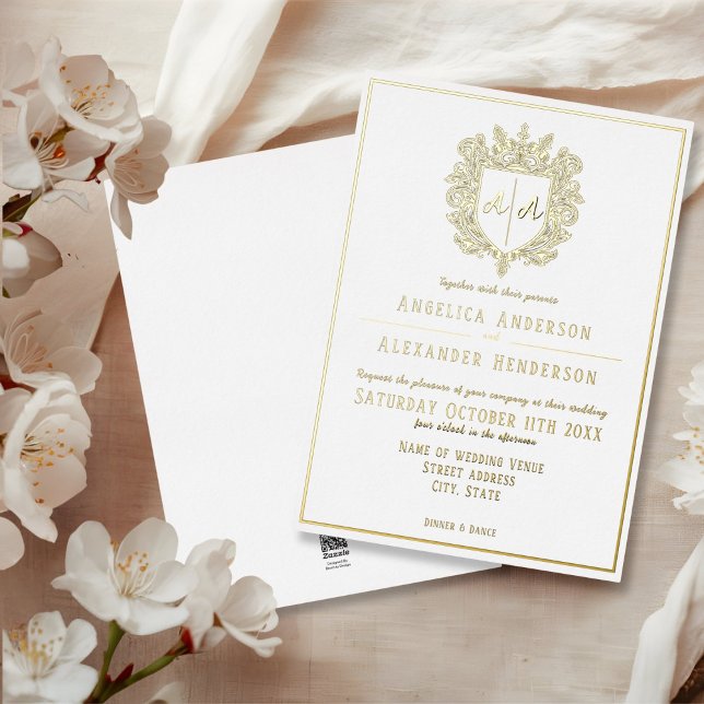 Monogrammed Crest Wedding (Creator Uploaded)