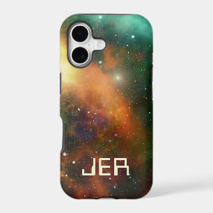 Monogrammed Custom Cosmic Cosmos Space Galaxy