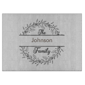 Monogrammed Cutting Board