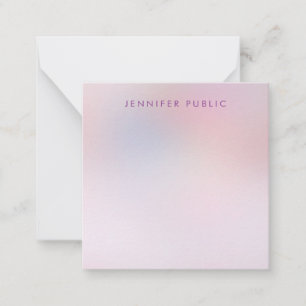 Monogrammed Elegant Colours Custom Script Template