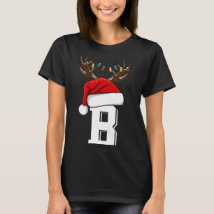 Monogrammed Family Christmas Matching Outfits  T-Shirt