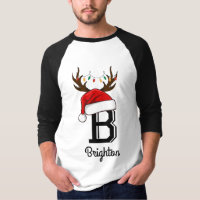Monogrammed Family Christmas  Matching Outfits