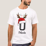 Monogrammed Family Christmas  Matching Outfits T-Shirt<br><div class="desc">Monogrammed Family Christmas shirts Matching Outfits</div>
