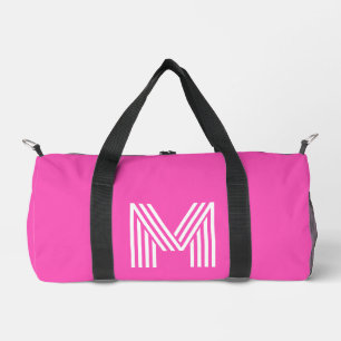 Monogrammed Gift – Personalised with Initial M Duffle Bag