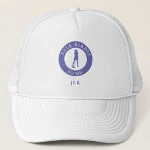 Monogrammed Golf Funny Golfer Greens Saying Custom Trucker Hat