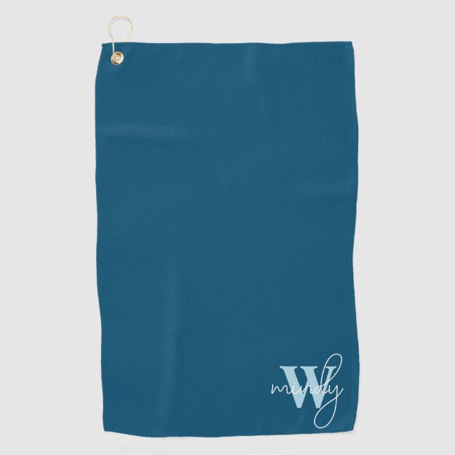 Monogrammed Golf Towel (Front)