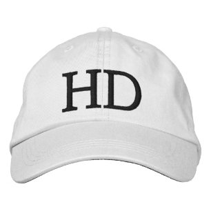 MONOGRAMMED HATS