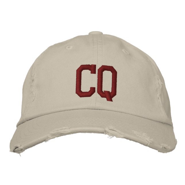 MONOGRAMMED HATS (Front)