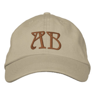 MONOGRAMMED HATS