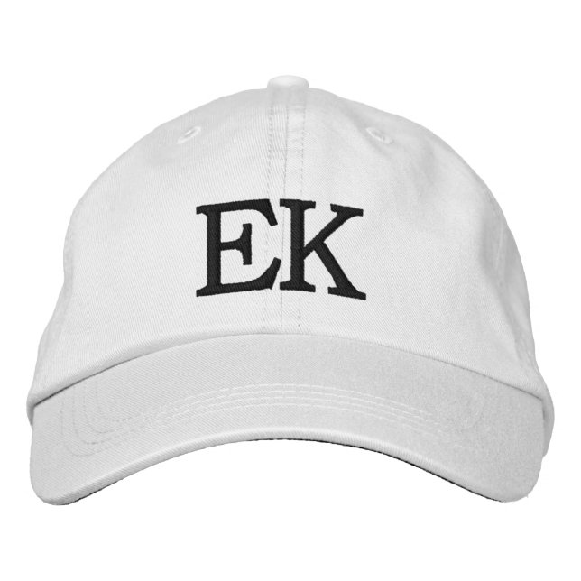 MONOGRAMMED HATS (Front)