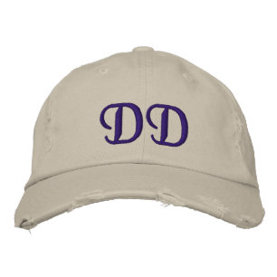 MONOGRAMMED HATS
