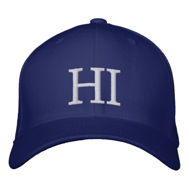 MONOGRAMMED HATS (Front)