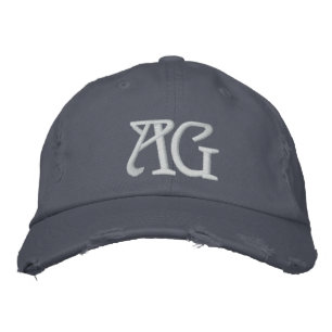 MONOGRAMMED HATS