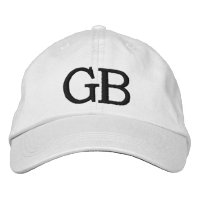 MONOGRAMMED HATS