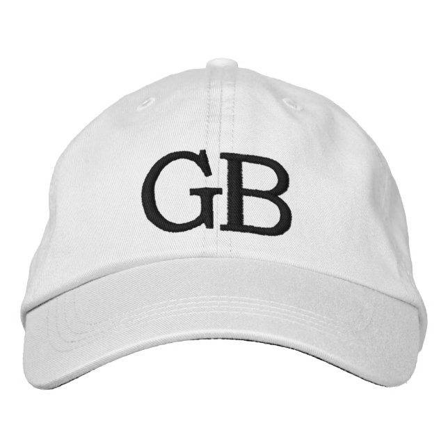 MONOGRAMMED HATS (Front)