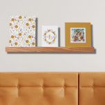 Monogrammed Honeycomb Floral Picture Ledge<br><div class="desc">This lovely monogrammed honeycomb picture ledge would make a great addition to any home! Perfect for Mother's Day!</div>