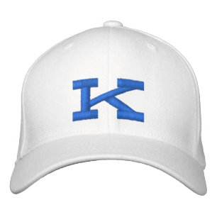 Monogrammed K Adjustable Cap