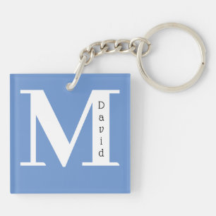 Monogrammed Key Ring