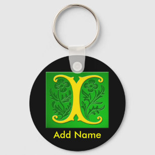 Monogrammed Keychain