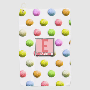 Monogrammed Ladies Golf Gifts Towel