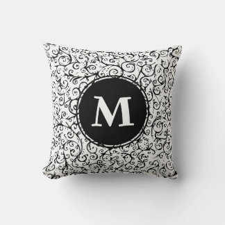 Monogrammed Mayhem Cushion