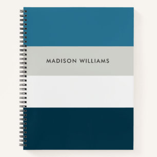 monogrammed,name, notebook