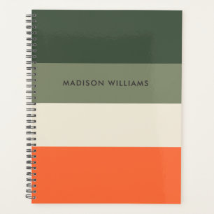 monogrammed,name, planner