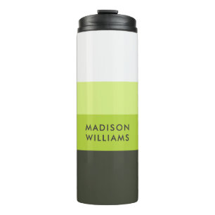 monogrammed,name, thermal tumbler