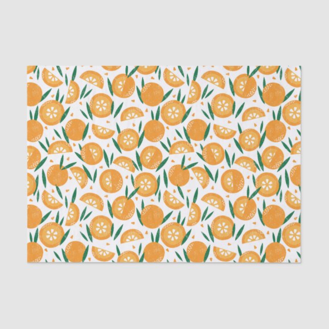 monogrammed,name, tissue paper (Front)