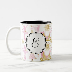 Monogrammed Nutcracker Suite Ballet Tea Coffee Mug