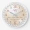 Monogrammed Pearls on Pearl Clock, Personalised