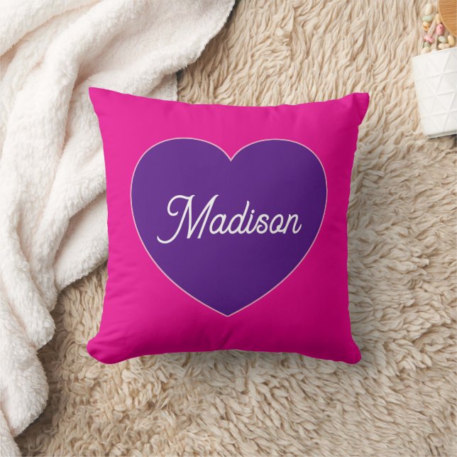 Monogrammed personalized pillow (Blanket)