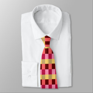 Monogrammed  Polka Dots Pattern Tie