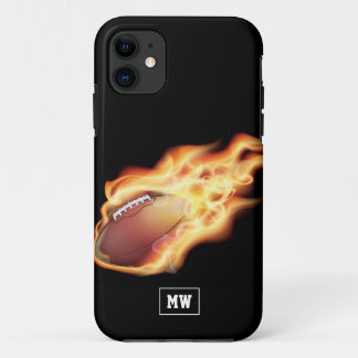 Monogrammed Rugby Case-Mate iPhone Case