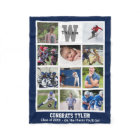 Monogrammed Senior Graduation Multi Photo Collage