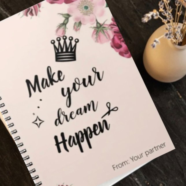  Monogrammed Sketchbook Notebook (Creator Uploaded)