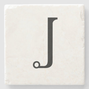 Monogrammed Stone Coasters