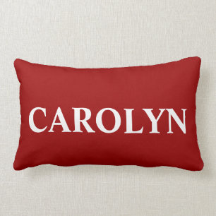 Monogrammed Throw Pillow