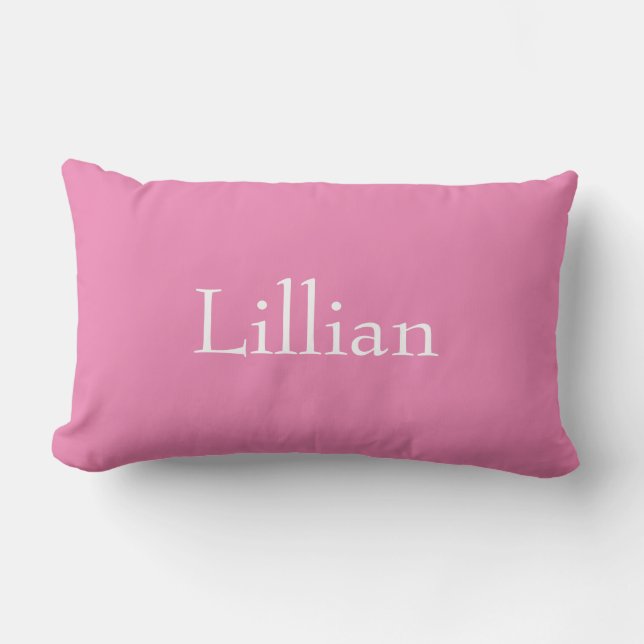 Monogrammed Throw Pillow (Front)