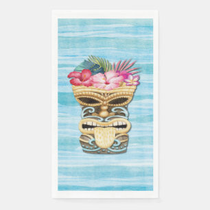 Monogrammed Tiki Bar Party Napkin