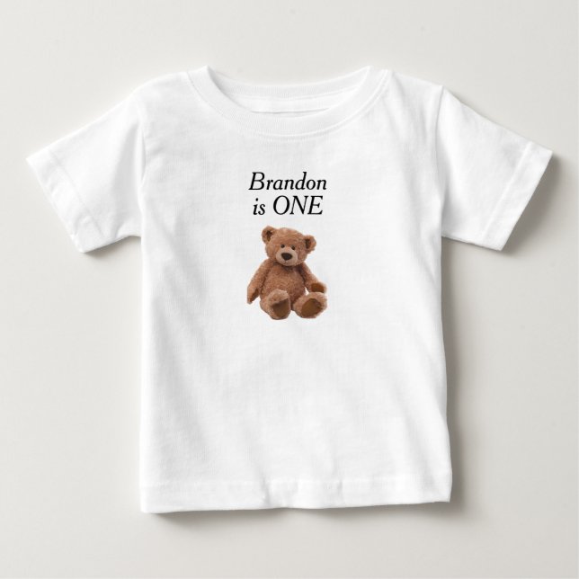 Monogrammed toddler age T-Shirt (Front)