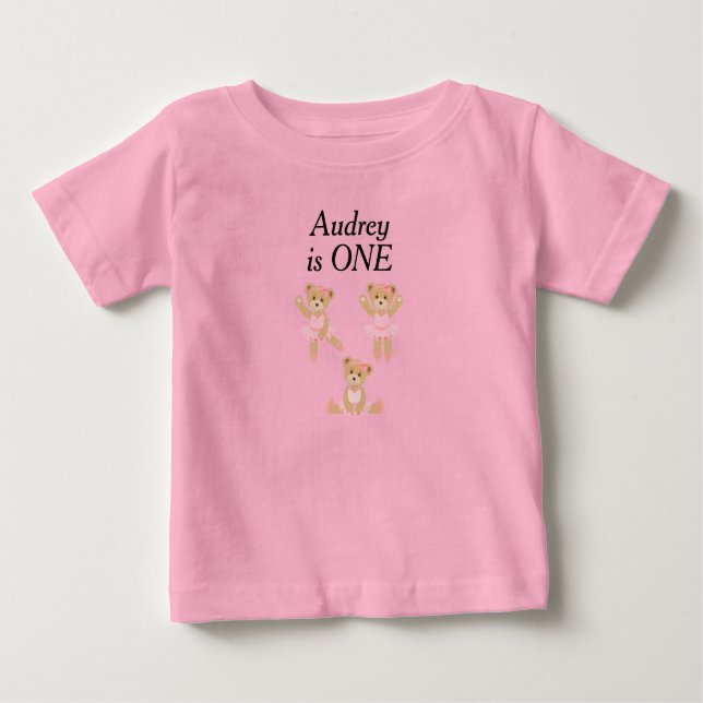 Monogrammed toddler age T-Shirt (Front)