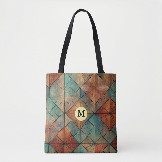 Monogrammed Tote Bag (Front)