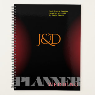 Monogrammed Wedding Planner