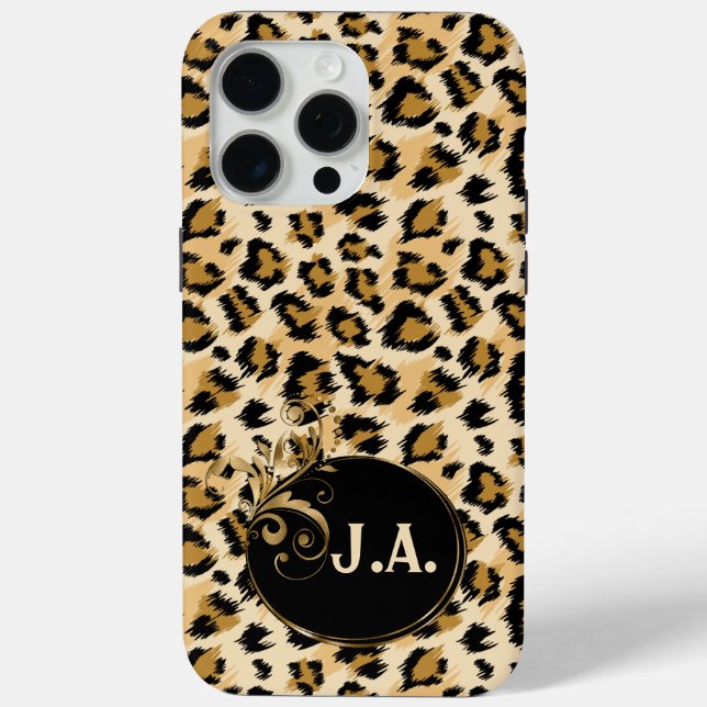 Monogrammed  Wild One Case-Mate iPhone Case (Back)