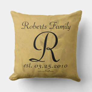 Monograms Faux Finishes Patterns Cushion