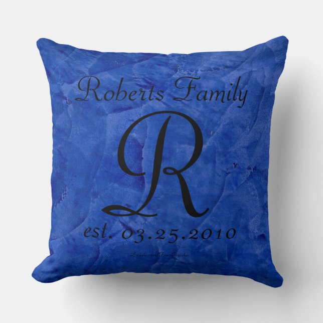 Monograms Faux Finishes Patterns Cushion (Front)