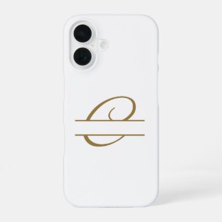 Monograms iPhone 16 Case
