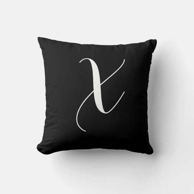 MONOGRAMS THROW PILLOW (Front)